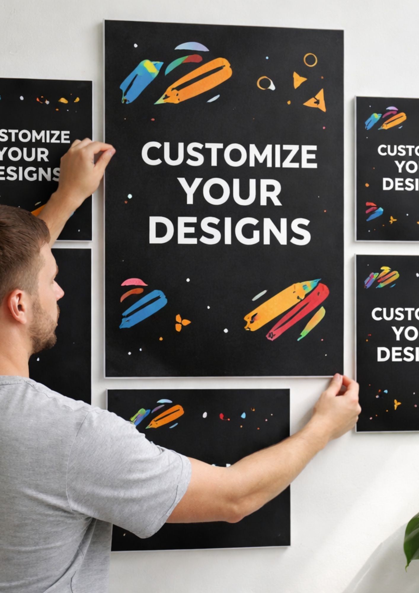 Customized poster